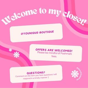 WELCOME TO MY CLOSET! :)